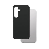 PanzerGlass - CARE Fashion avec QI Compatible Samsung Galaxy S25 Plus - Noir-Audacieusement tendance. Compatible QI