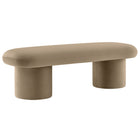 Modway - Orla Performance Velvet Banc - Taupe-Velours de performance résistant aux taches