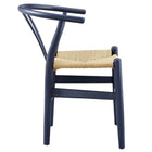 Modway - Amish 29" Chaise à manger - Minuit-Épingles de pied non marquées