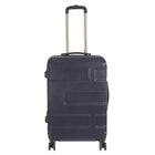 Nicci - 24" Valise de taille moyenne  Deco - Bleu Foncé-Coque extérieure en ABS
