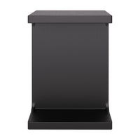 Zuo - Bama Table d’appoint - Noir-Bois de manguier peint avec finition élégante et durable