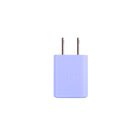 LOGiiX - Vibrance Power Mini 30W USB-C Chargeur Mural - Lavande-Le Vibrance Power Cube Mini, compact et coloré, charge les smartphones jusqu'à 3 fois plus rapidement