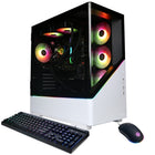 CyberPowerPC - Ordinateur de bureau de jeu - Intel Core Ultra 7 265F - NVIDIA GeForce RTX 5060 8 Go - 16 Go DDR5 - Disque SSD PCIe 4,0 de 2 To - Blanc-Intel Core Ultra 7 265F 2,4GHz (Max 5,3GHz)