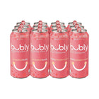 Bubly - Eau pétillante à saveur de pamplemousse, cannettes grand format - paquet de 12-De l'eau gazeuse