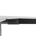Uplite - Tiroir De Rangement Coulissant Ultra Fin Sous Le Bureau - Noir-Organiseur d'espace de travail : Ce tiroir coulissant de 42 cm (36 cm hors supports latéraux) x 27 cm x 6,5 cm vous permet de garder votre espace de travail organisé et professionnel. 