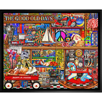 Good Old Days par Michael Fishel - Toile encadree - 26" x 22"-Impression sur toile de qualité supérieure avec bordures enveloppées