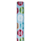  JAM PAPER - Papier cadeau de Noël - 76 cm x 7,6 m - Boules de neige peintes-Conçu pour mettre en valeur vos cadeaux, ce papier cadeau festif fera le bonheur de vos amis et de votre famille pendant les fêtes !