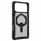 UAG - Étui Robuste Plasma XTE MagSafe  pour iPhone 17 Pro Max - Noir/Orange Pop-Coins renforcés pour disperser l'impact