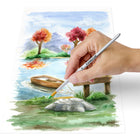 Staedtler – Peinture aquarelle, 12 mL, Couleurs assorties, Paquet de 12-Se nettoie avec de l'eau