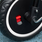 Qaba - Vélo pour tout-petits avec siège réglable - noir-Matériau : Acier, PP 