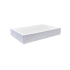 Eddie's - Boîte à vêtements - 19X - 19" x 12" x 3" - Blanc - Paquet de 50-Blanc