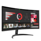 LG - Moniteur incurvé UltraWide QHD 34 po-Regardez votre moniteur plus longtemps. Le mode lecture offre des conditions de lecture optimales en réduisant la lumière bleue