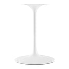 Modway - Lippa Ovale de 48 po Bois Table à manger, Blanc-7