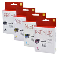 Premium Ink - Brother LC3013XL - Pack CMJN - Rendement élevé-Couleur: CMYK