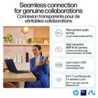 HP - Ordinateur portable OmniBook 14 po à écran tactile Copilot+ PC- Intel Ultra 7 258V - SSD 2 To - RAM 32 Go - Windows 11 Famille-La résolution 2880 x 1800 offre un niveau de détail exceptionnel et des couleurs réalistes