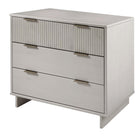 Manhattan Comfort - Granville commode moderne 37,8" - gris clair-Recommandé pour un téléviseur jusqu'à 35 pouces