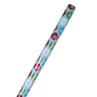  JAM PAPER - Papier cadeau de Noël - 76 cm x 7,6 m - Boules de neige peintes-Notre élégant papier cadeau est fabriqué à partir de papier de haute qualité et présente des couleurs et des motifs éclatants