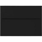 JAM Paper - Enveloppes d'invitation A7 Premium - 5 1/4 x 7 1/4 - noir lisse - paquet de 100-Caractéristiques de l'enveloppe : Fermeture en gomme à rabat droit, finition en papier lisse de haute qualité