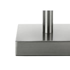 Monarch Specialties - Luminaire - 17 po H Lampe De Table - Port Usb Inclus - Ensemble De 2 - Métal Nickelé - Abat-Jour Ivoire-Dimensions assemblées (chaque lampe) : 7 po L x 7 po L x 16,75 po H . base : 4,5 po L x 4,5 po L x 1 po H. abat-jour : 7 po L x 7 po L x 8 po H