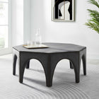 Modway - Victory Performance Velvet Ottoman - Gris-Glissements au pied sans marquer