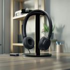 Incase par Microsoft - Casque USB-C moderne - Noir-Microphone réducteur de bruit ambiant, participez à des réunions Teams et profitez d'une configuration et d'une gestion simplifiées