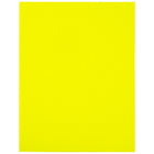 Jam Paper Étiquettes autocollantes pleine page, 8 1/2 x 11 po, jaune néon, 10/paquet-4