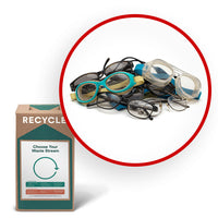 TerraCycle - Lunettes - Zero Waste Box- Petite-Veuillez nous envoyer lunettes de vue ou de soleil,  lunettes de protection et de natation, lunettes de ski.