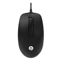 Intekview - M50AW Souris Filaire Ambidextre - Paquet de 2-Conception ambidextre : Design symétrique adapté aux droitiers comme aux gauchers.
