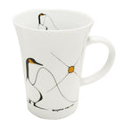 Oscardo - Tasse porcelaine « Good Morning » de Benjamin Chee Chee - 295 ml-Design d’art autochtone - Bonjour par Benjamin Chee Chee, artiste ojibwé, œuvre des Premières Nations célébrant le patrimoine culturel et les traditions