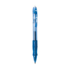 BIC - Stylos Gelocity à encre gel - rétractables - 0,7 mm - bleu - paquet de 24-La prise profilée vous permet de tenir votre main confortablement pendant que vous écrivez.