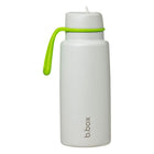 b.box - Gourde isotherme à bec rabattable - 1L - Citron Vert-Restez hydraté toute la journée – l’isolation triple couche garde les boissons froides jusqu’à 46 heures