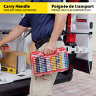 Battery Daddy - Organisateur et étui de rangement pour 180 piles avec testeur - Rouge-7