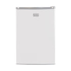 BLACK+DECKER - 2,5 pi³ Mini-frigo autonome avec congélateur, blanc-Compact et élégant : le design élégant et moderne - disponible en noir, en vinyle aspect inox et en blanc - est parfait pour les dortoirs universitaires, les bureaux, les garages, les bars à domicile, les petits appartements et les véhicules récréatifs