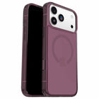 OtterBox - Étui Symmetry MagSafe avec Contrôle de la Caméra pour iPhone 17 Pro Max - Rhapsody Violet-Les boutons tactiles offrent la même sensation que ceux de votre téléphone