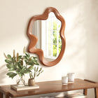 Zuo - Miroir Foz - Brun-Placement du miroir: Mural