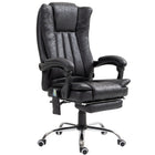 Vinsetto - Fauteuil de bureau exécutif avec massage à vibrations 6 points - noir-Six points de massage par vibrations au niveau du dos, des lombaires et des cuisses