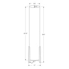 Monarch Specialties - Luminaire - 50 po H Lampadaire - 50 po H - Abat-Jour Ivoire / Crème - Contemporain-Ajoute du caractère et de la chaleur à un salon, une chambre ou un bureau grâce à son design contemporain qui apporte de l'ambiance à l'espace