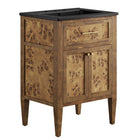 Modway - Elysian 24" Vanette de salle de bain - Noir brun-Vanité de salle de bain moderne