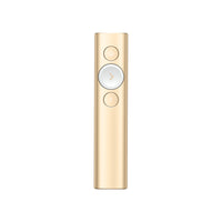 Logitech - Télécommande de présentation Spotlight-Mettez en lumière et agrandissez des parties de l'écran (1): Allez plus loin que le pointage laser traditionnel; configurez votre cliqueur de présentation avancé avec un pointeur qui fonctionne physiquement, virtuellement ou de façon hybride dans l’application Logi Options+	
