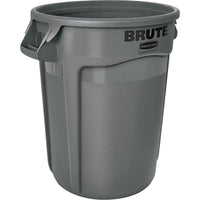 Contenant Brute rond, aéré, gris, 32 gal, paq./2-Contenant Brute, aéré