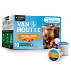Van Houtte -  Capsules K-Cup de café infusé sur glace caramel vanille torréfaction moyenne - paquet de 10-Recyclabilité : nos capsules K-Cup sont recyclables dans certains endroits. Ils peuvent ne pas être recyclables dans votre région.