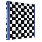 Pep Rally - Reliure robuste de 1 po à 3 anneaux - Motif puissant-Les anneaux en D se ferment solidement pour que vous puissiez tourner les pages facilement