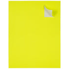 JAM Paper Étiquettes adresses carrées, 2 x 2 po, jaune néon, 240/paquet-Dimensions : 2 x 2 po