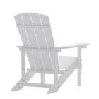 Backyard Lifestyles - Chaise Adirondack - Blanc-Design classique et confortable.