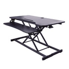 Rocelco - Élévateur de bureau réglable Hi-Lift de 43 po - Noir-Le Rocelco VADR-43 possède une grande surface de travail de 42.9 po x 20.5 po.