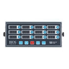 BIOS Professional - Minuterie à 12 canaux-Comprend trois niveaux de volume d’alarme avec différents sons pour le rappel et l’alarme finale