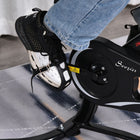 Soozier - Vélo D’Exercice - Vélo Stationnaire Avec Écran Lcd-Écran LCD affichant le temps, la vitesse, la distance et les calories brûlées  