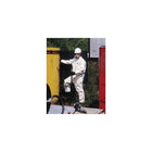 DuPont Personal Protection – Combinaison Saranex à col, très grand, 4/paquet (SL120BXL)-Couleur : Blanc/Blanc