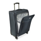 Ricardo Beverly Hills - Avalon Moyen Valise de 24" - Bleu-Roulement silencieux — Conçu pour un déplacement fluide et peu bruyant.