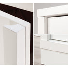Sauder - Meuble de rangement Merton Hall - Blanc-Dimensions: 18,5 po L x 16,88 po P x 71 po H